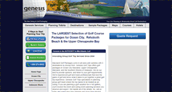 Desktop Screenshot of mdgolftrips.com