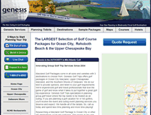 Tablet Screenshot of mdgolftrips.com